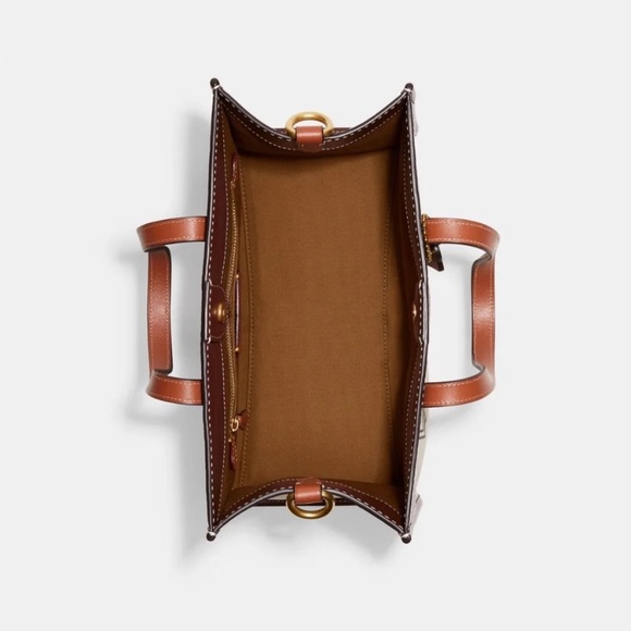 Coach Field Tote 30 With Coach Badge - Picture 7 of 9